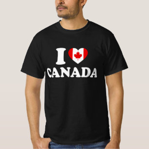 I Love Canada - Proud Canadian T-Shirt