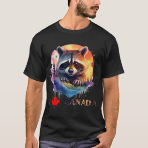 I love Canada, racoon, T-Shirt