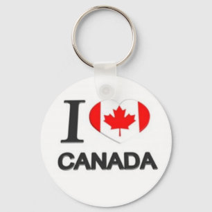 I Love Canada - Red Taco antitrump Trucker Key Ring