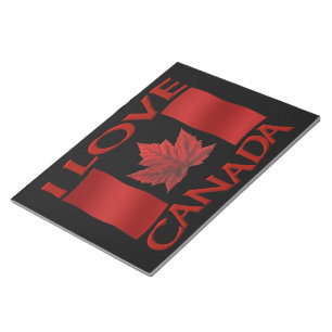 I Love Canada Souvenir Notepad Canada Gifts