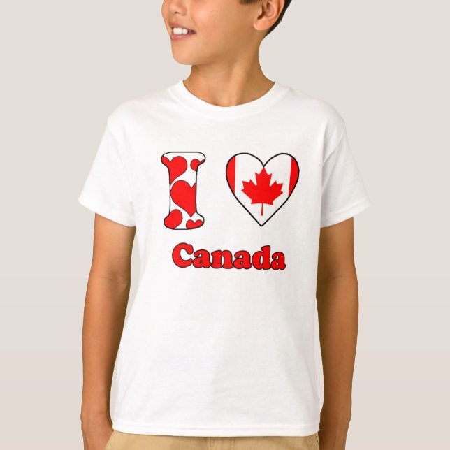 I love Canada T-Shirt (Front)