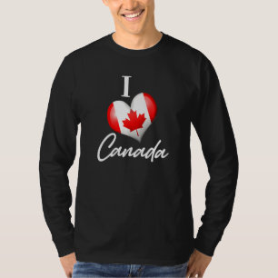 I Love Canada   T-Shirt