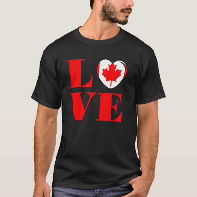 I love Canada T-Shirt (Front)