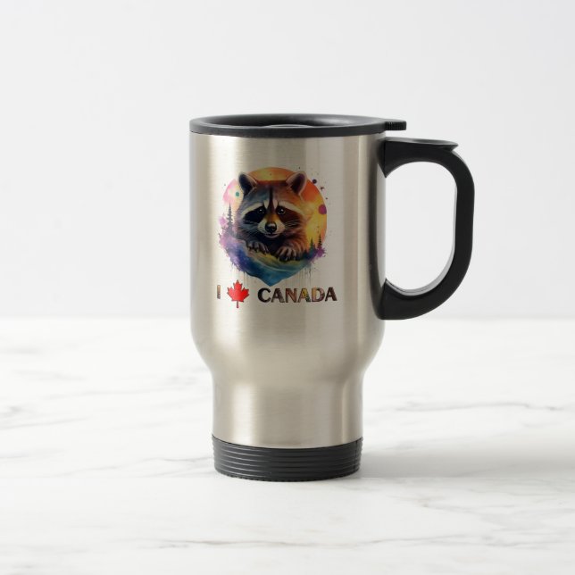 I love Canada Travel Mug (Right)