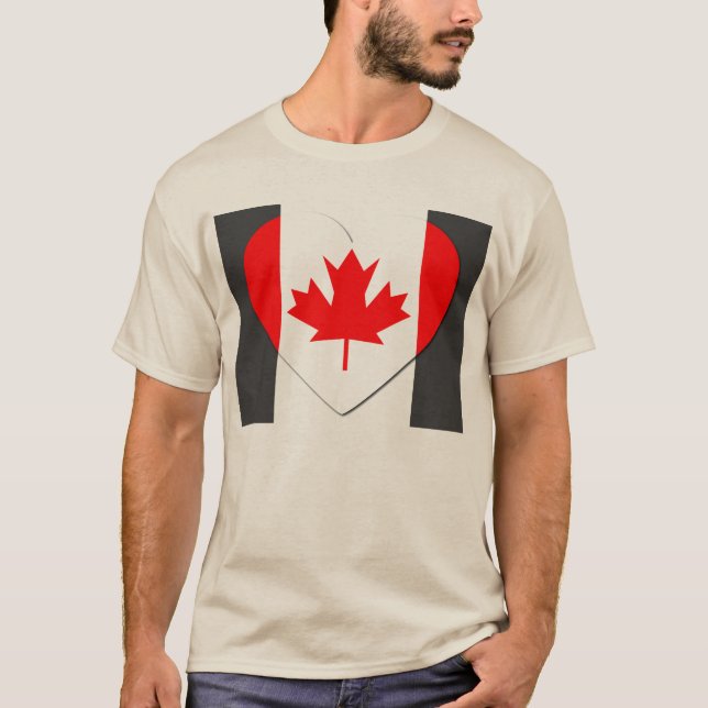 I love Canada  - Vintage T-shirts (Front)
