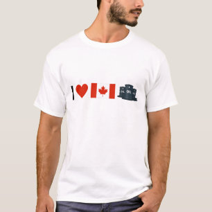 "I Love Canadian Oil" Men's T-Shirt