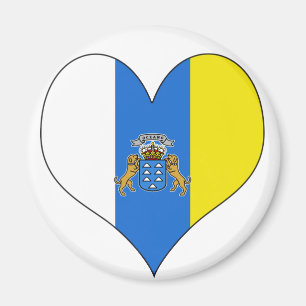 I Love Canary Islands Magnet