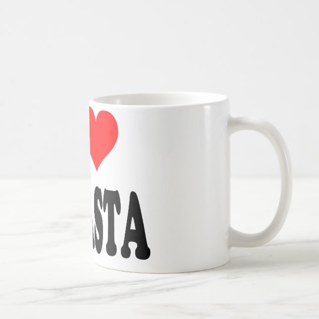 "I Love Canasta" Mug (Right)