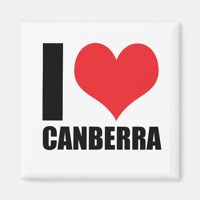 I love Canberra  Magnet (Front)