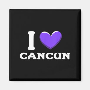I Love Cancun Mexico _1 Magnet