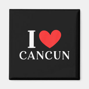 I Love Cancun Mexico Vacation _3  Magnet
