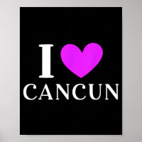 I Love Cancun Mexico Vacation