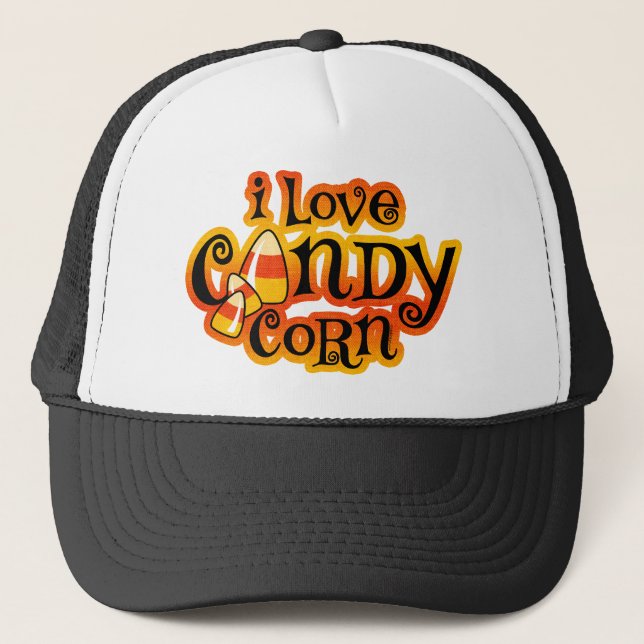 I Love Candy Corn Hat (Front)