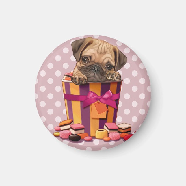 I love candy magnet (Front)