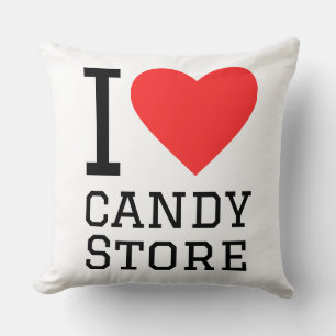 I love candy store cushion