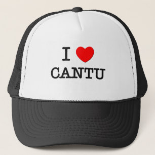 I Love Cantu Trucker Hat