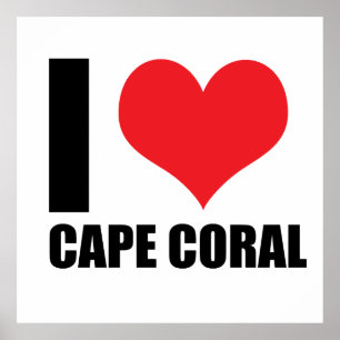 I love Cape Coral Poster