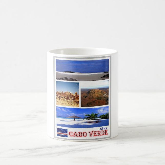 I LOVE Cape Verde - Coffee Mug (Center)