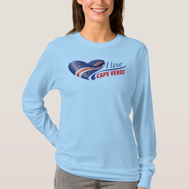I Love Cape Verde T-Shirt (Front)