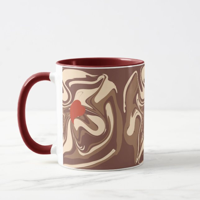 I love cappuccino  mug (Left)