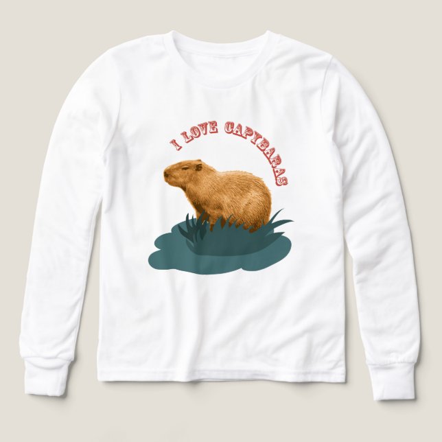 I love capybaras (Design Front)