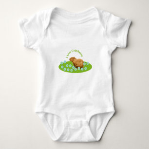 I love Capybaras Baby Bodysuit