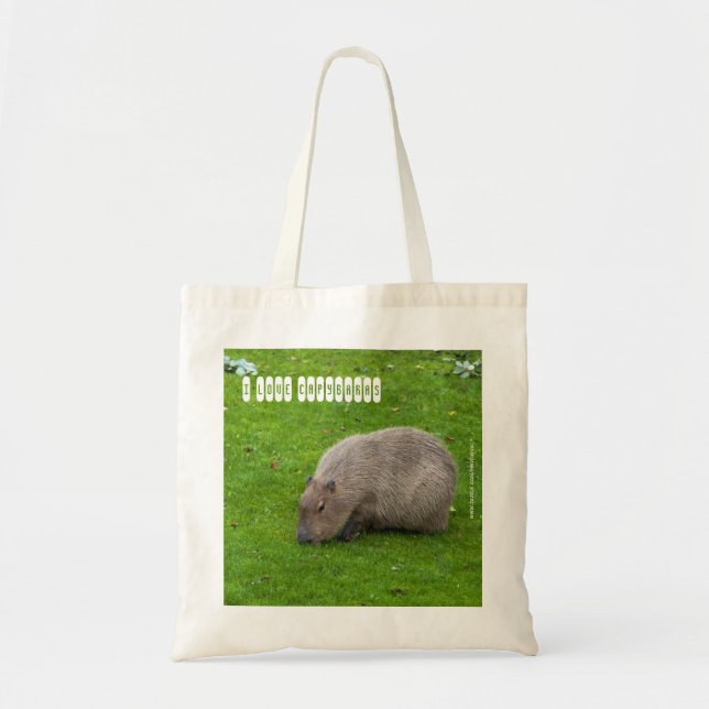 I love Capybaras Bag (Front)