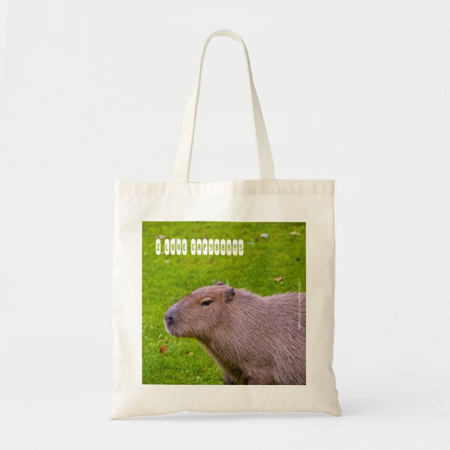 I love Capybaras Bag (Front)