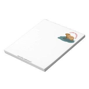 I Love Capybaras Cute Capybara Lover Notepad