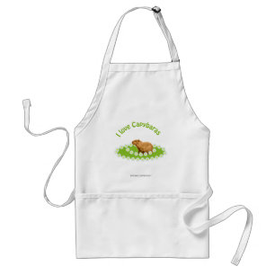 I love Capybaras Standard Apron
