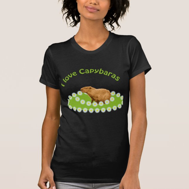 I love Capybaras T-Shirt (Front)