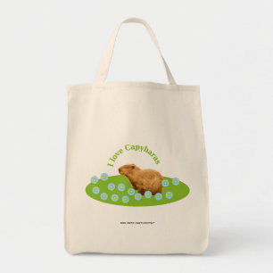 I love Capybaras Tote Bag
