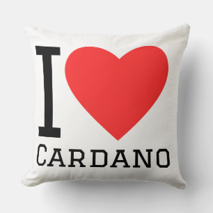 I love Cardano  Cushion