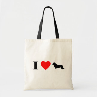 I Love Cardigan Welsh Corgis Bag