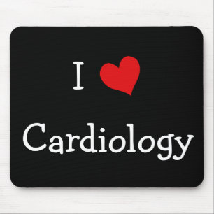 I Love Cardiology Mouse Pad