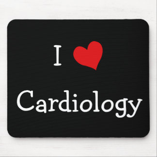 I Love Cardiology Mouse Pad
