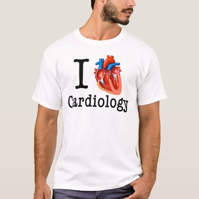 I love Cardiology T-Shirt (Front)