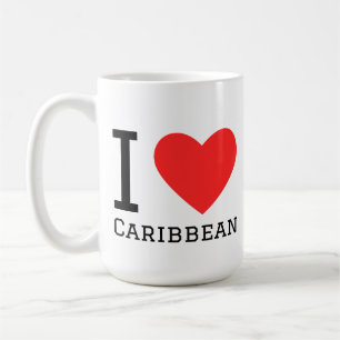 I love Caribbean  Coffee Mug