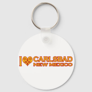 I Love Carlsbad, NM Key Ring