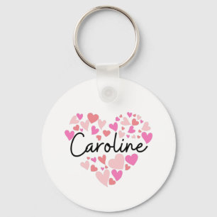 I love Caroline Key Ring