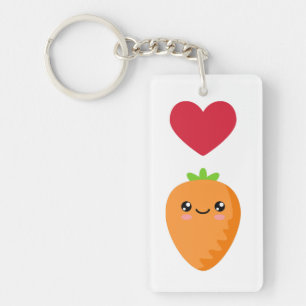 I love Carrots Key Ring