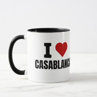 I love casablanca - I heart casablanca morocco Mug