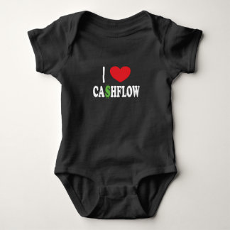 I Love Cash Flow Baby Bodysuit
