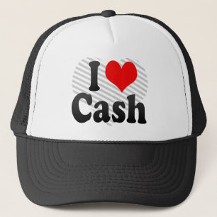 I love Cash Trucker Hat
