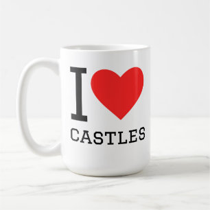 I love castles coffee mug