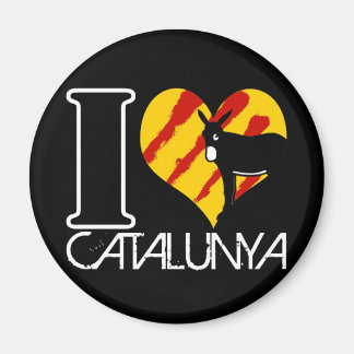 I Love Catalunya Magnet