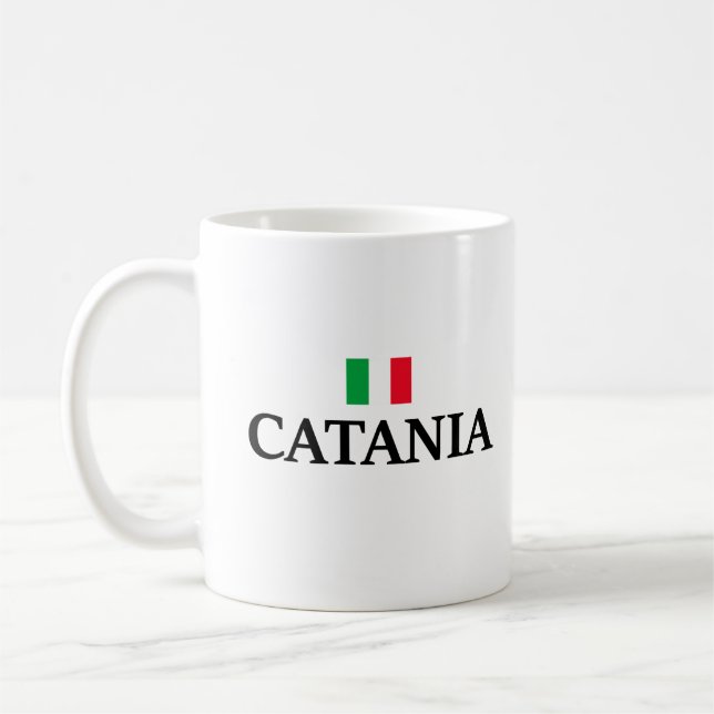 I love Catania Italy Coffee Mug (Left)