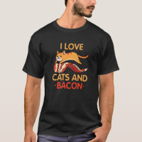 I Love Cats & Bacon I Barbeque I Kitty I Bacon