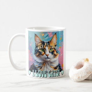 I Love Cats! Coffee Mug