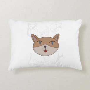 I love cats duvet cover decorative cushion